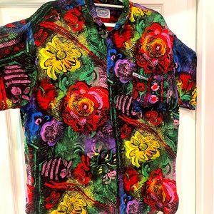 Hawaiian jams world oversized shirt. Men & women can rock this top!